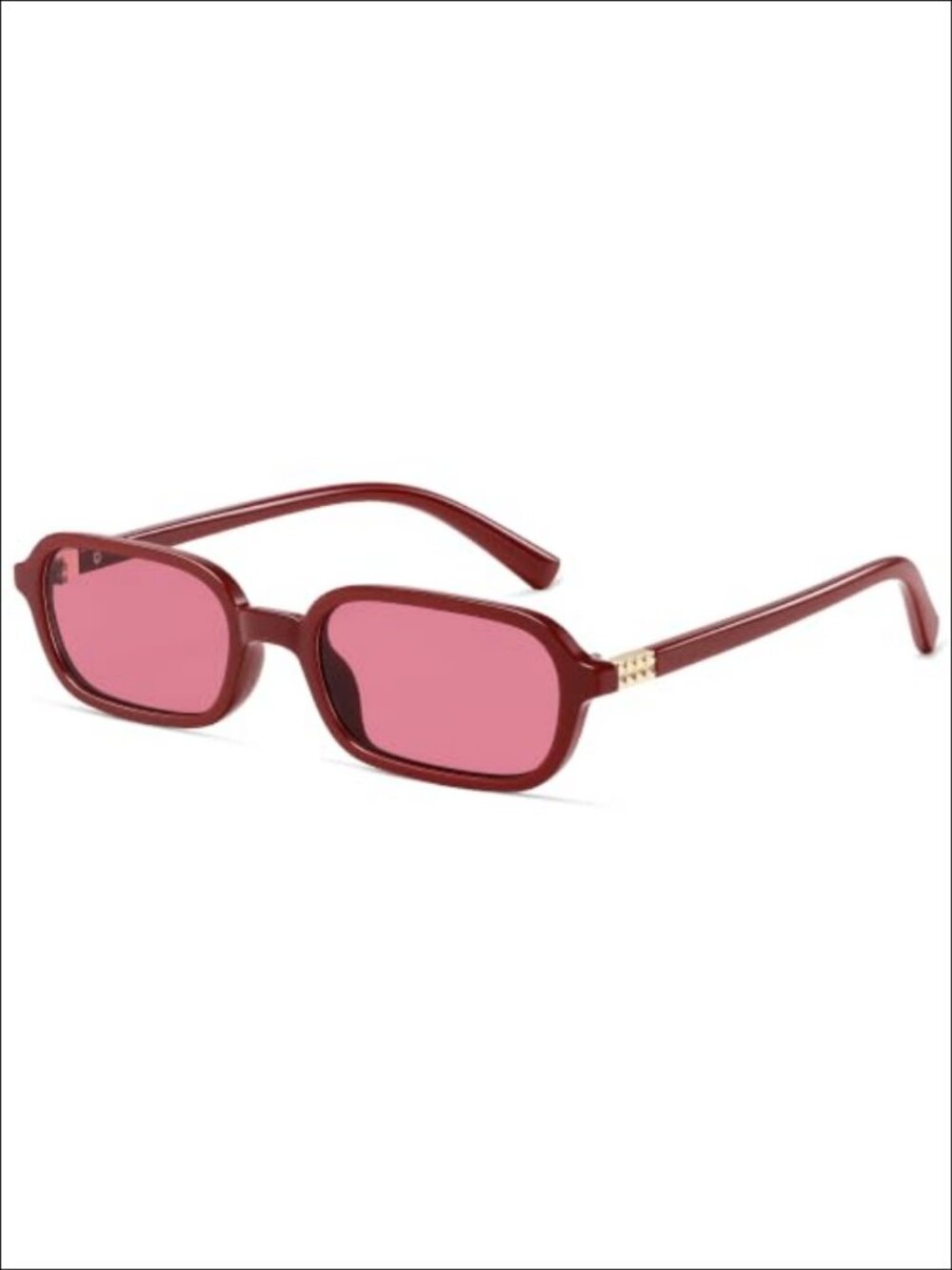 Retro Rectangular Sunglasses for Women Vintage 2026 Small 90s Square UV400
